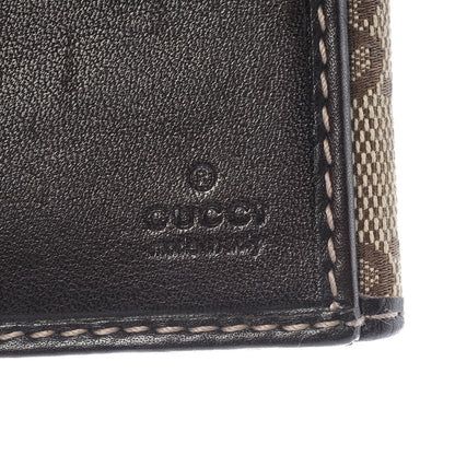 Gucci Monogram New Britt French Wallet Dark Brown 6 of 8