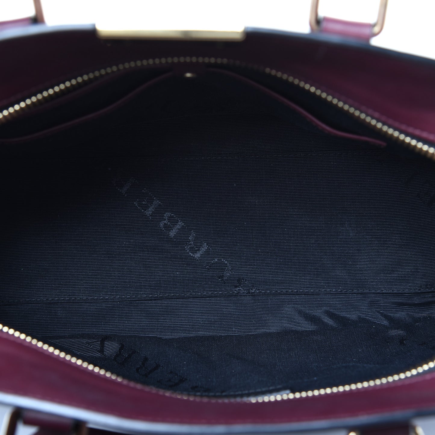Calfskin Medium Clifton Tote Claret Red