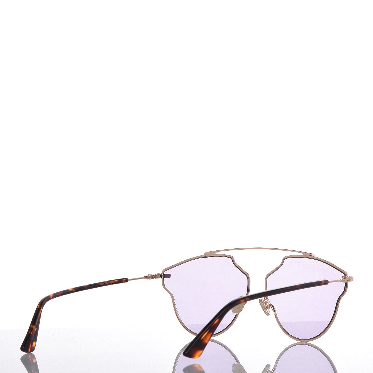 Christian Dior So Real Pop Sunglasses Rose Gold Purple 4 of 8