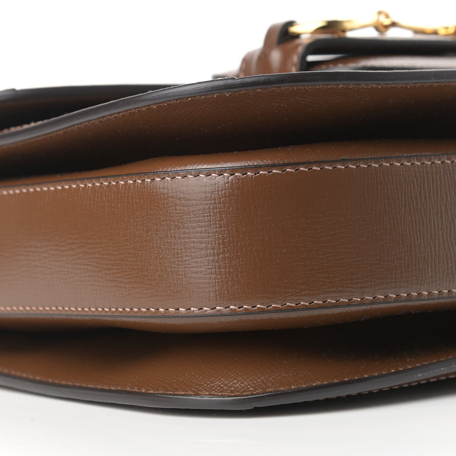 Gucci GG Supreme Monogram Horsebit 1955 Shoulder Bag Beige Brown Sugar 9 of 11