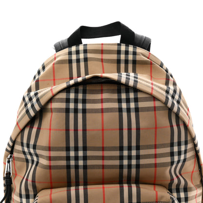 Burberry Vintage Check Jett Backpack Archive Beige 8 of 10