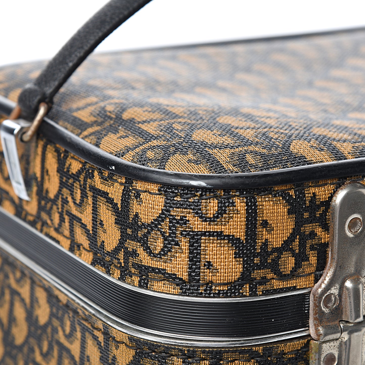 Monogram Train Vanity Case Brown