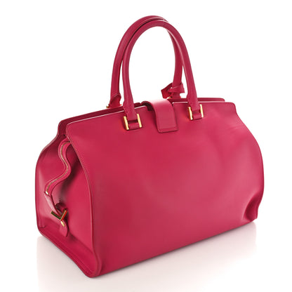 Saint Laurent Calfskin Small Classic Y Cabas Fuchsia 3 of 8