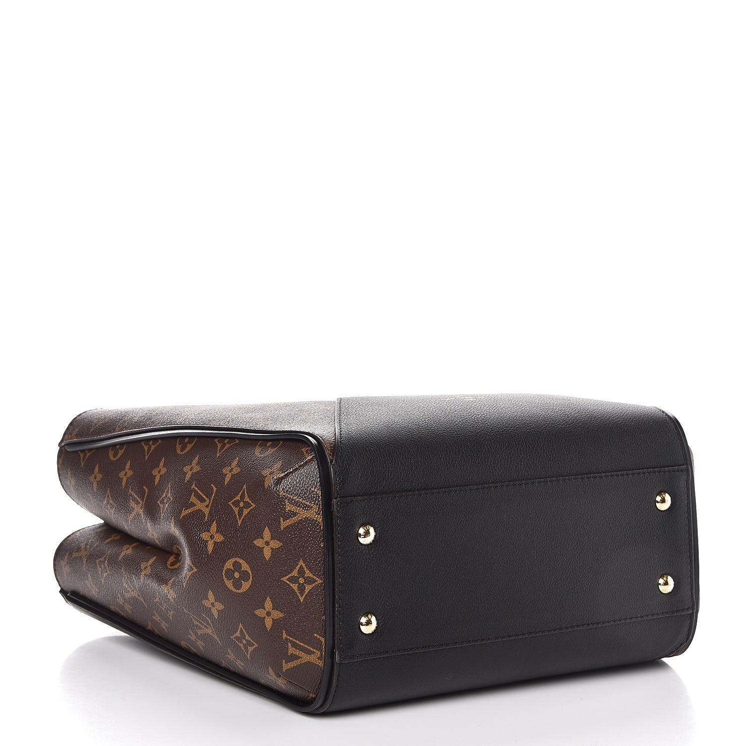 Louis Vuitton Calfskin Monogram Kimono Tote Black 4 of 6