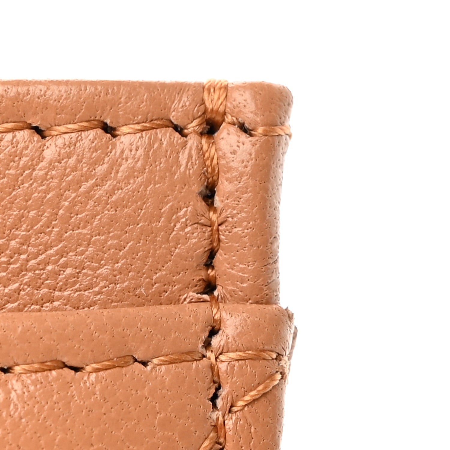 Chanel Lambskin Quilted Chanel 19 Card Holder Brown 10 of 18