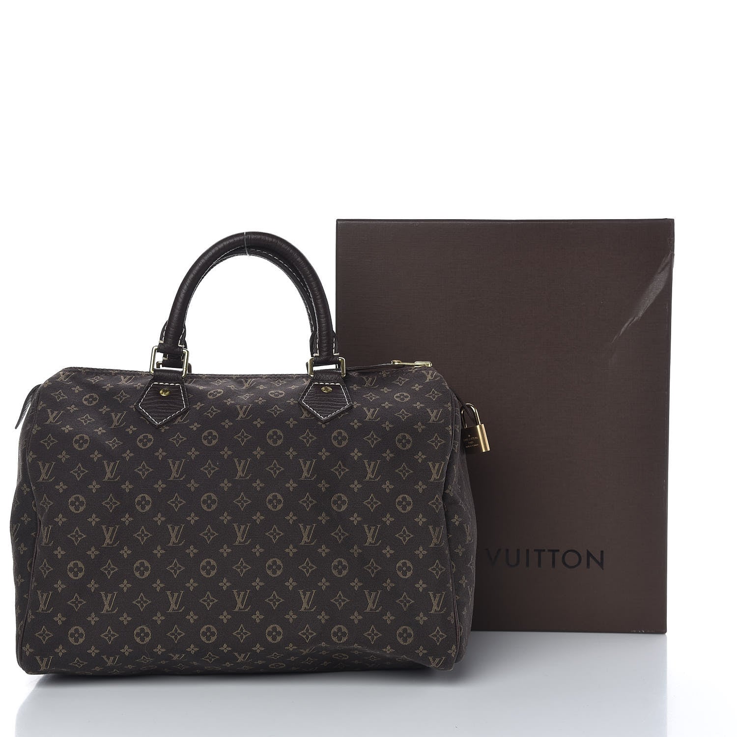 Louis Vuitton Mini Lin Speedy 30 Ebene 11 of 11