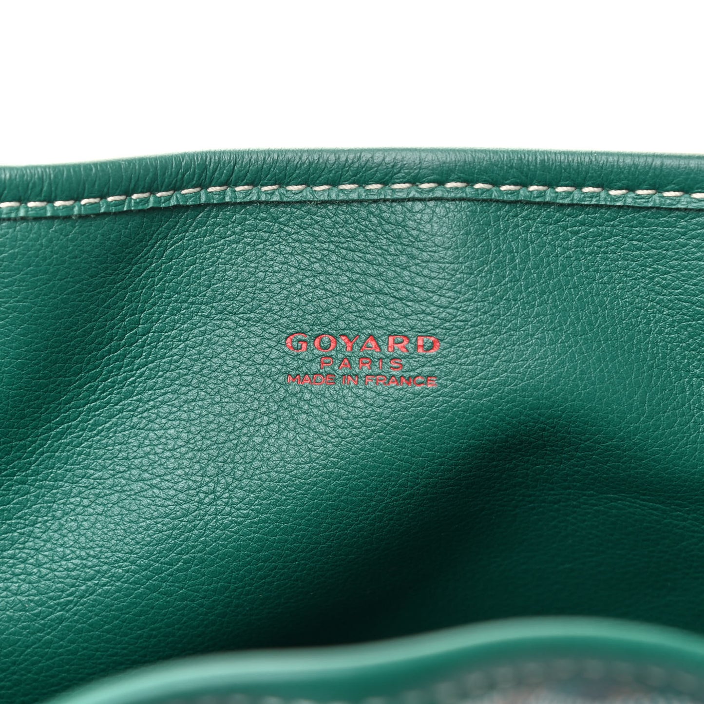 Goyardine Reversible Mini Anjou Green