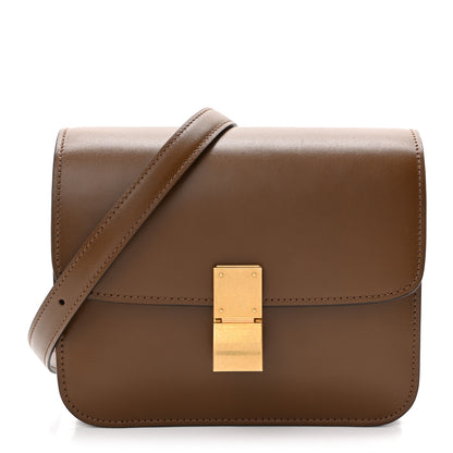 Celine Box Calfskin Teen Classic Box Flap Bag Camel 1 of 11