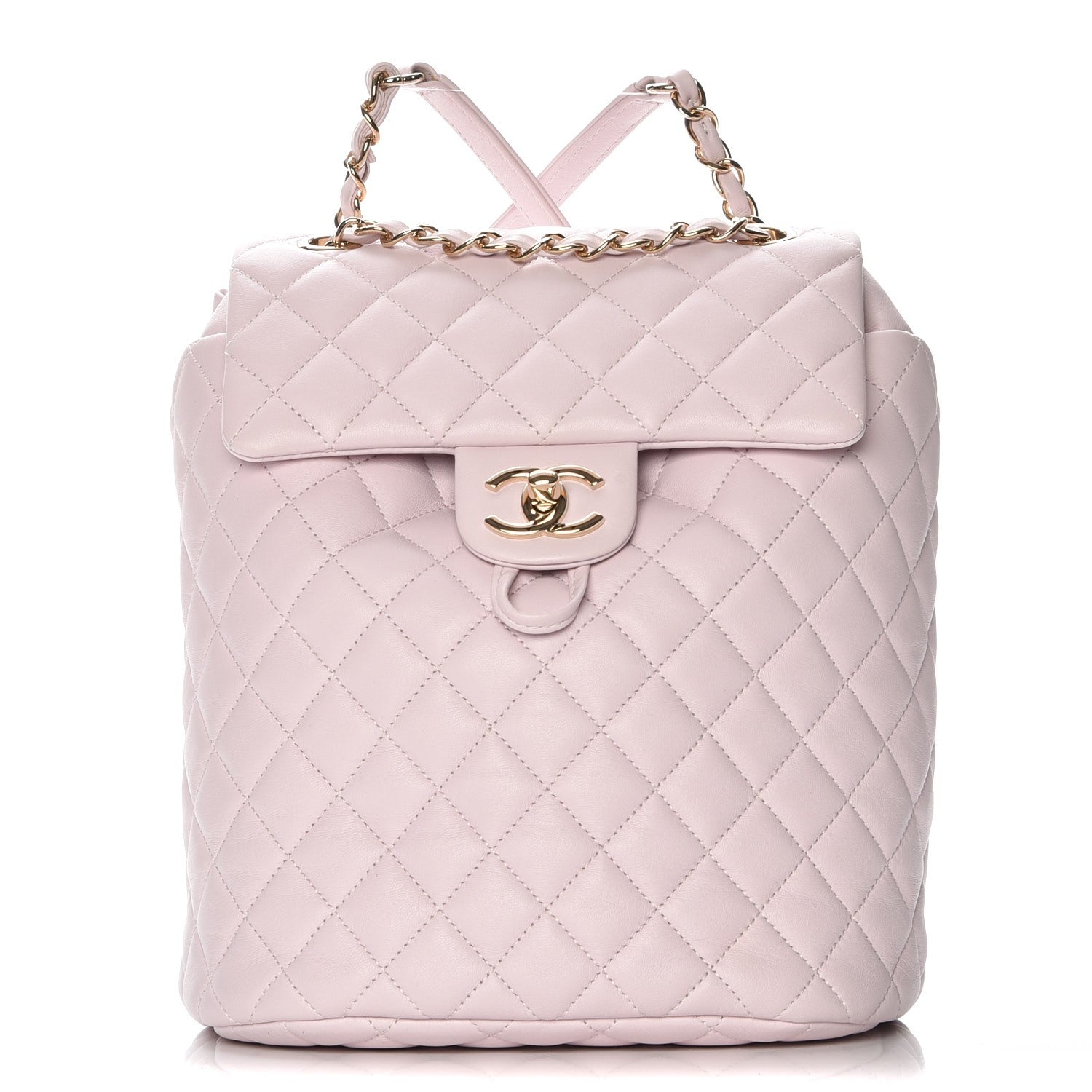 Chanel Lambskin Quilted Small Urban Spirit Backpack Light Pink 1 of 15
