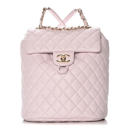 Chanel Lambskin Quilted Small Urban Spirit Backpack Light Pink 1 of 15