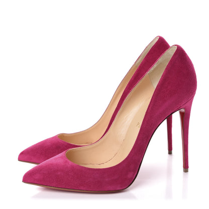 Christian Louboutin Veau Velours So Kate 130 Pumps 40 Pink 3 of 10