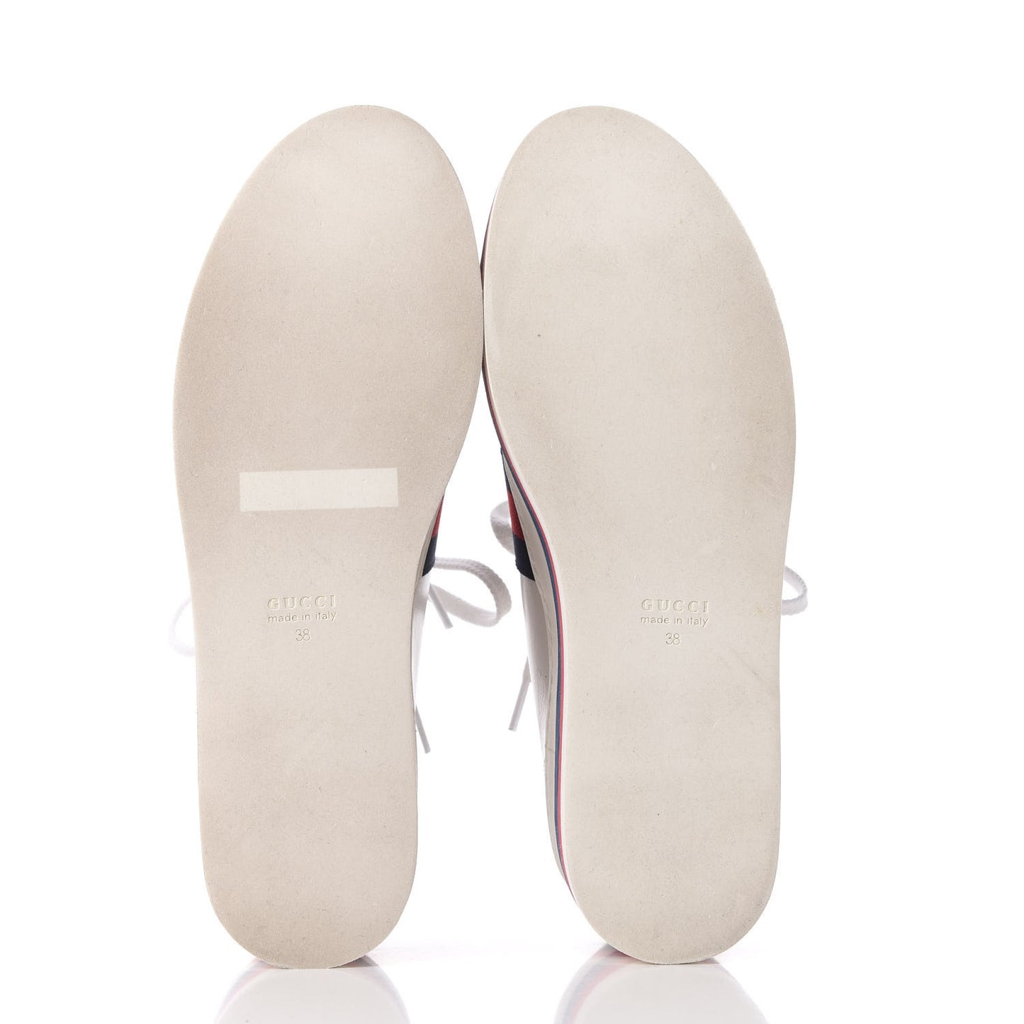 Calfskin Peggy Platform Sneakers 38 White