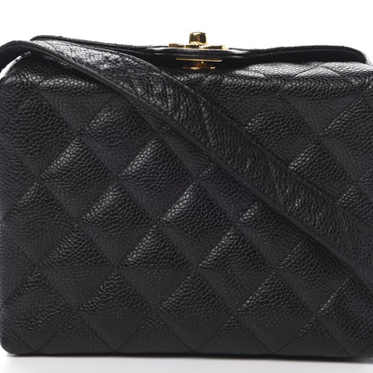 Chanel Caviar Quilted Camera Case Black 14 of 14