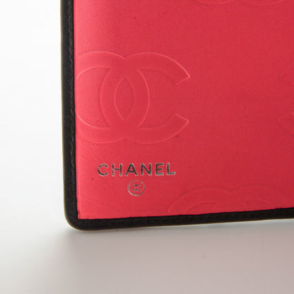 Chanel Calfskin Quilted Cambon Yen Wallet Black 6 of 8