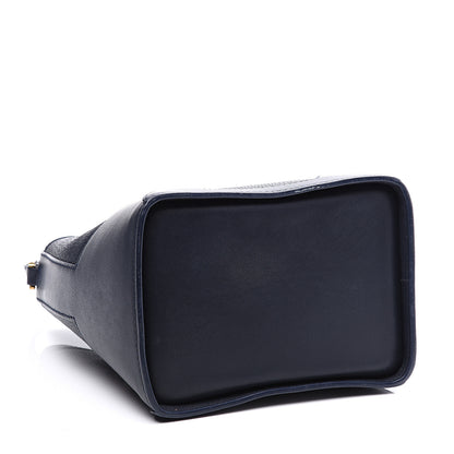 MCM Calfskin Mini Claudia Crossbody Bag True Navy 3 of 9