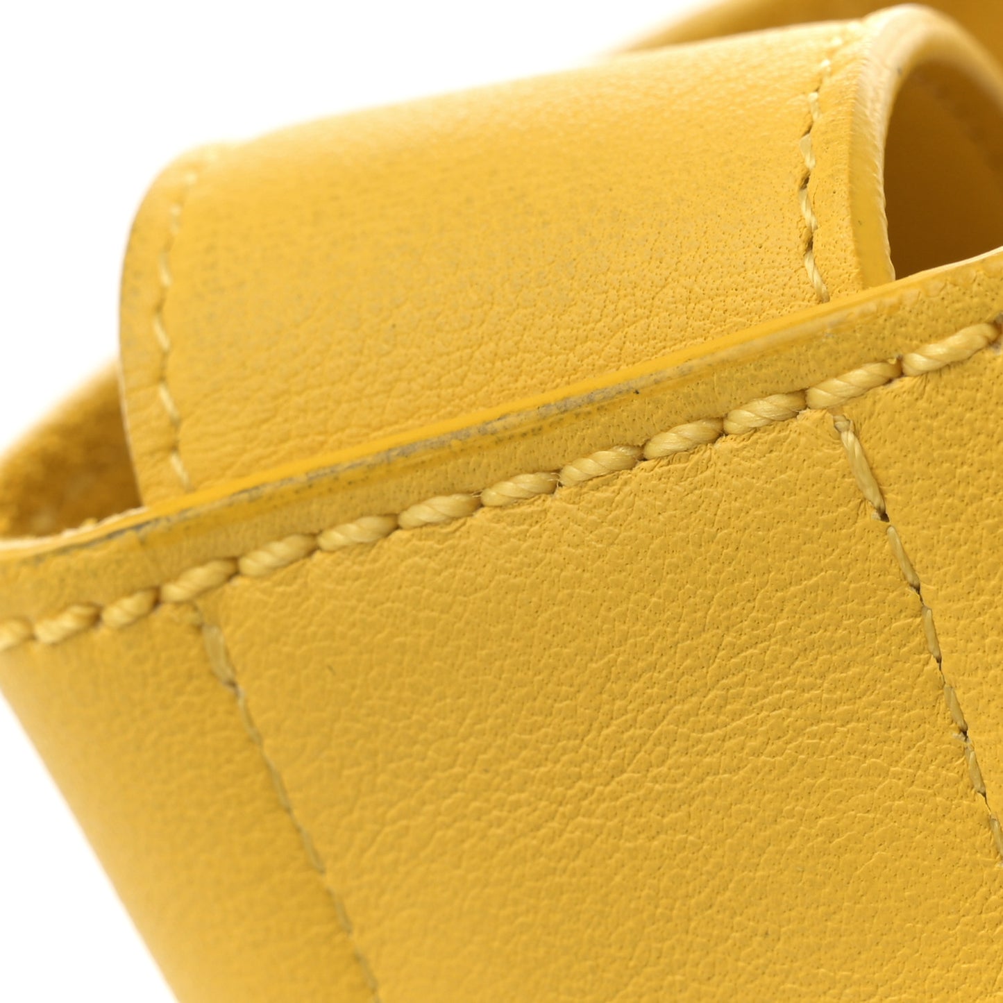 Supple Calfskin Medium Phantom Luggage Sun Yellow