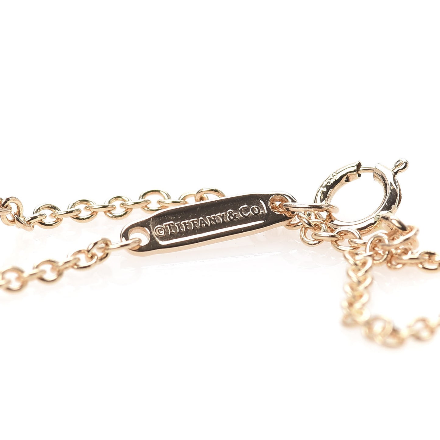 18K Rose Gold Diamond Save the Wild Elephant Bracelet