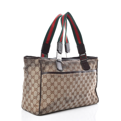 Gucci GG Monogram Pop Tote Brown 3 of 17