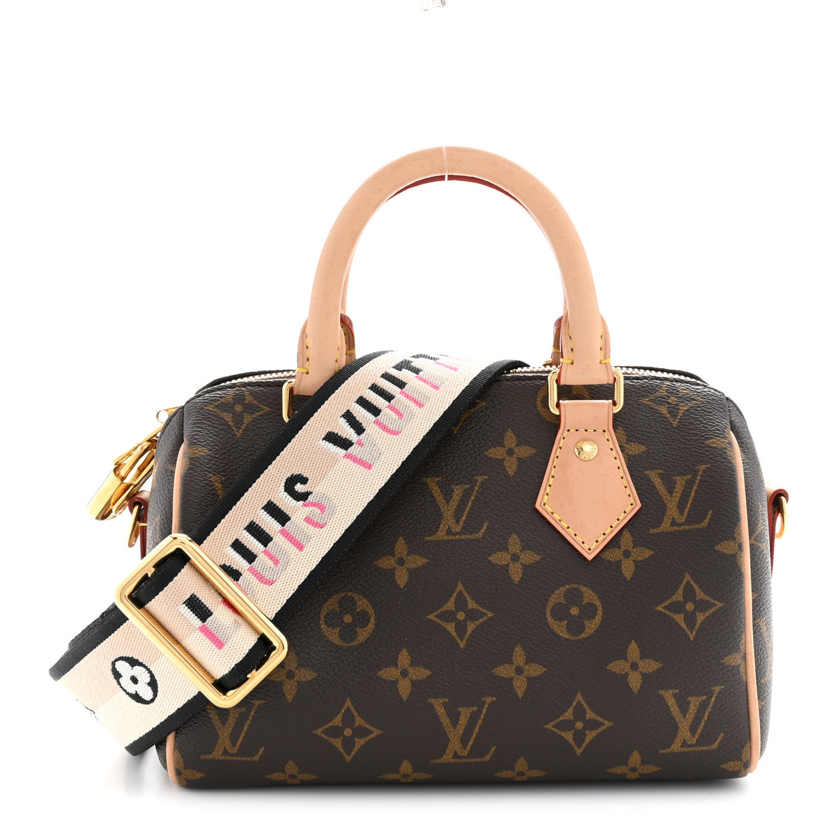 Monogram Speedy Bandouliere 20 Black