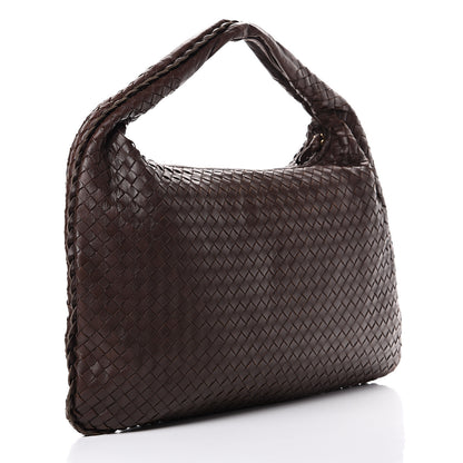 Bottega Veneta Nappa Intrecciato Large Veneta Hobo Ebano 2 of 11
