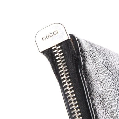 Gucci Pebbled Calfskin Studded Soho Wristlet Black 6 of 9