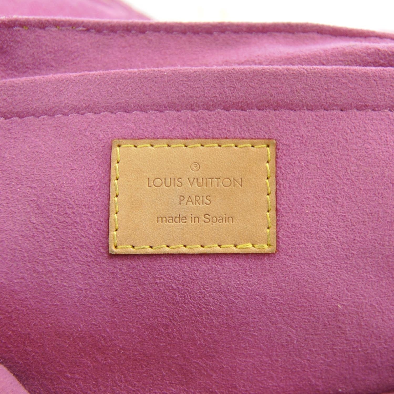 Louis Vuitton Monogram Denim Mini Pleaty Fuchsia 9 of 11