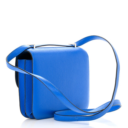 Hermes Chevre Mysore Verso Constance 18 Bleu Hydra Deep Blue 3 of 15