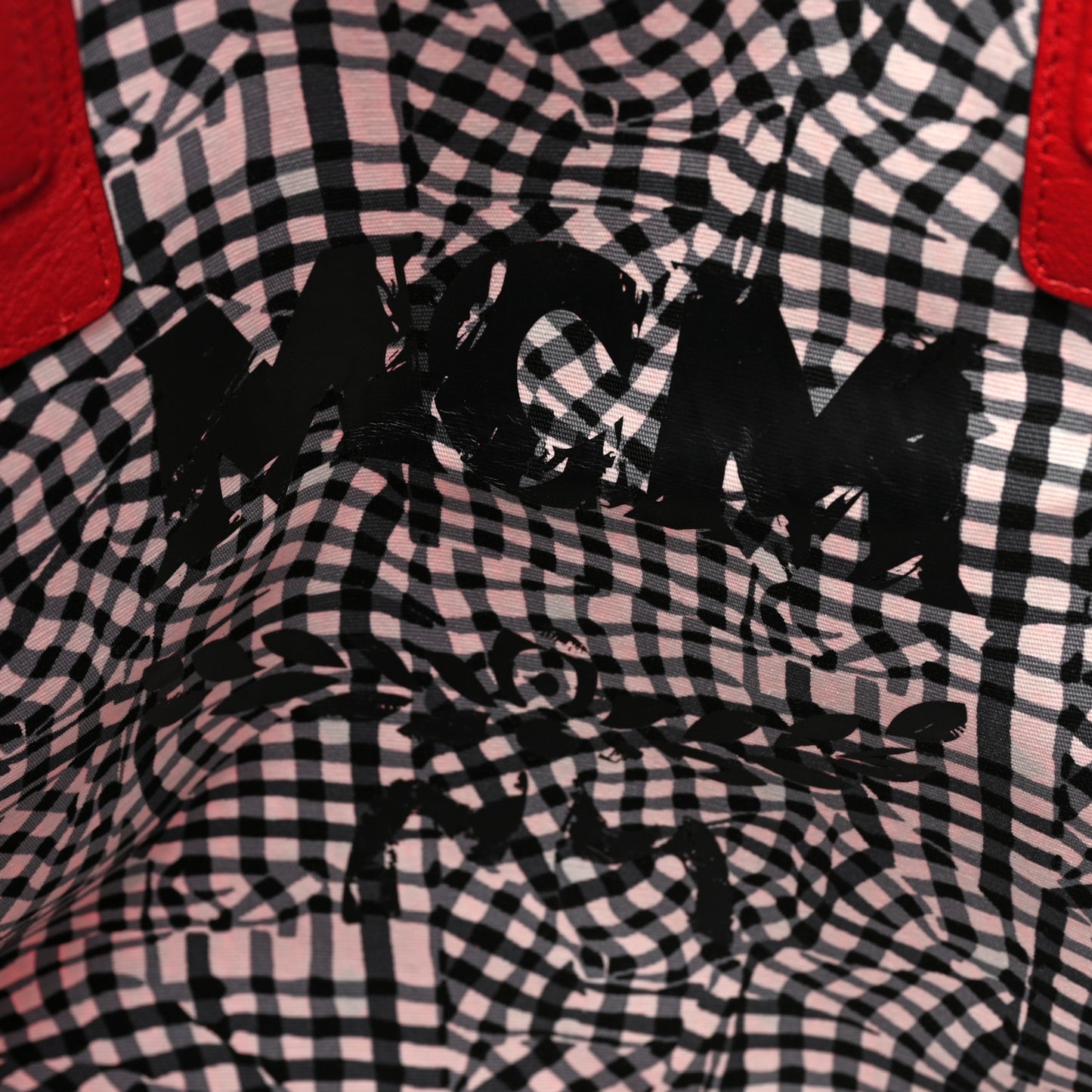 Visetos Large Liz Reversible Shopper Tote Ruby Red