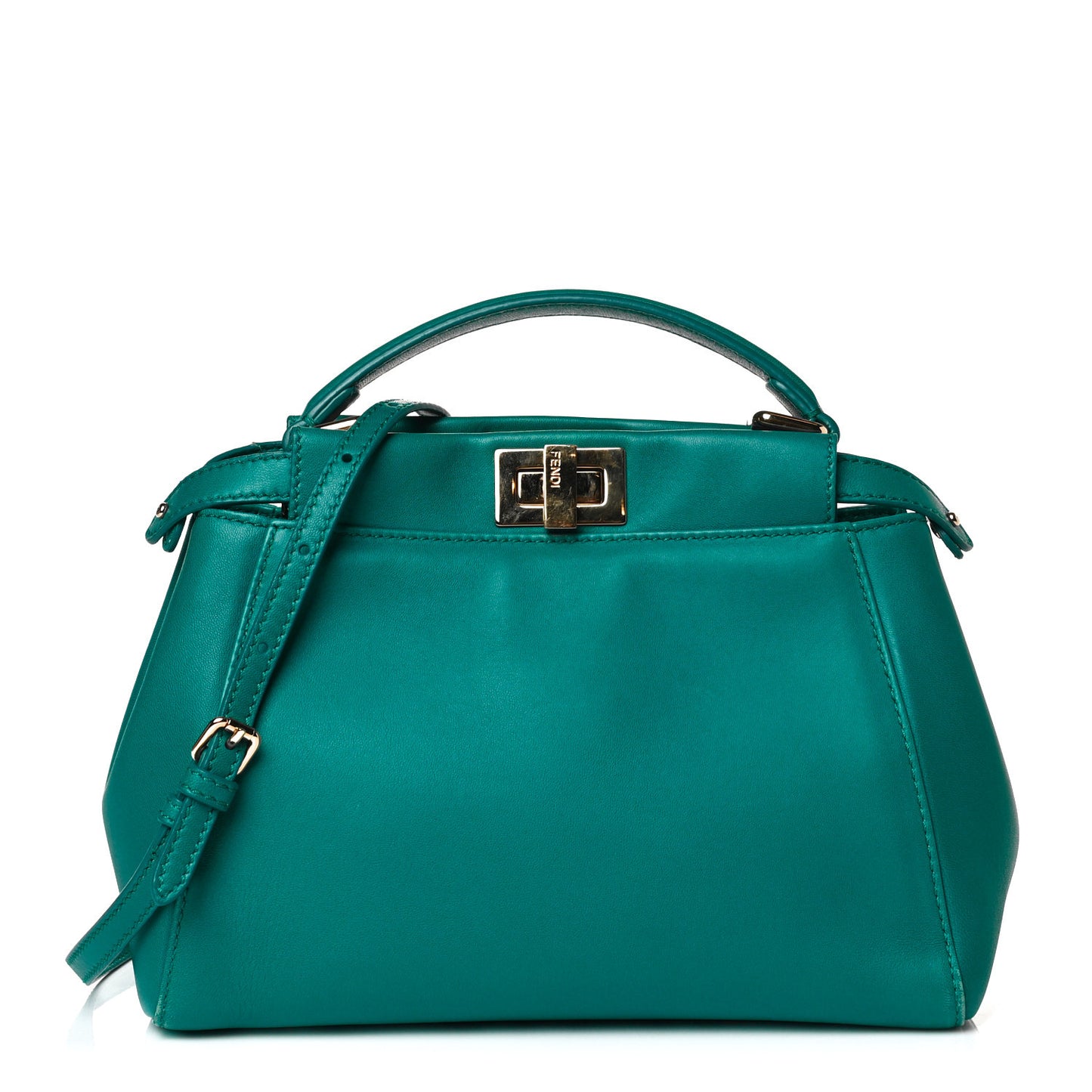 Nappa Mini Peekaboo Iconic Satchel Lago