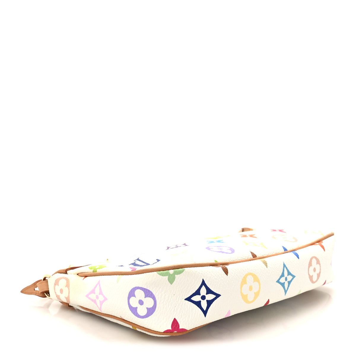Louis Vuitton Monogram Multicolor Pochette Accessories White 3 of 10