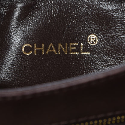 Chanel CHANE Lambskin Stitched Shoulder Bag Brown 6 of 16
