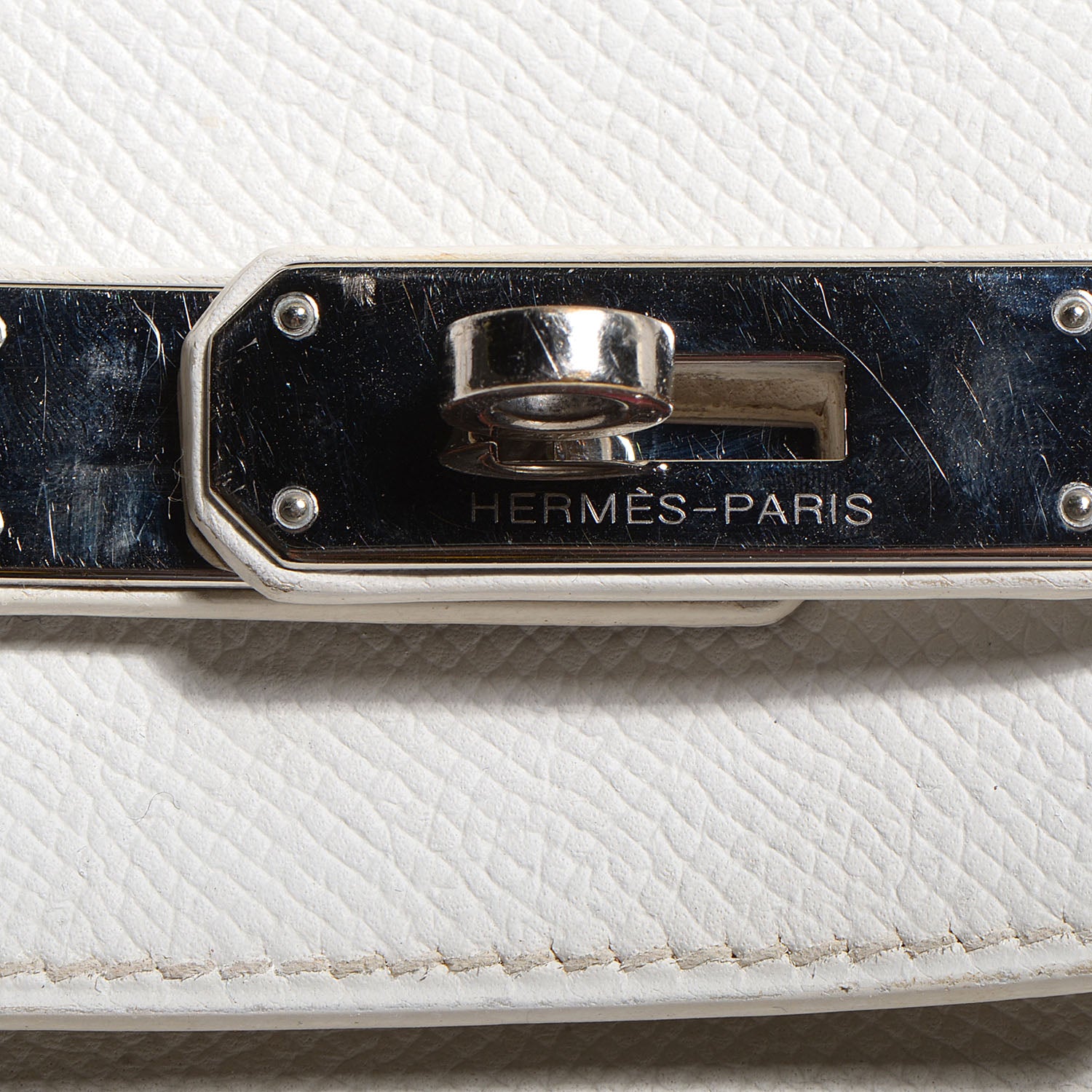 Hermes Epsom Birkin 35 White 32 of 40