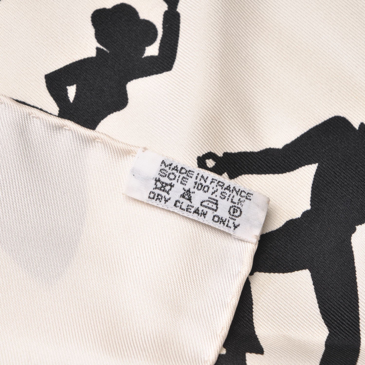 Hermes Silk Boogie Woogie Scarf 90 White 6 of 6