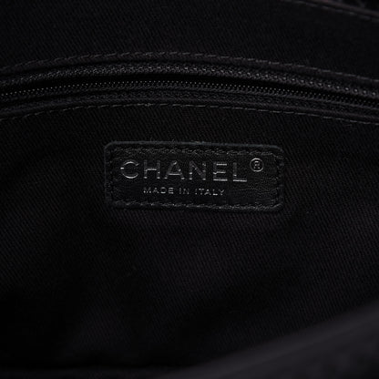 Chanel Perforated Calfskin Large Up In The Air Flap Black 8 of 10