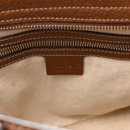 Gucci Monogram Small Bree Tote Beige Tabacco 6 of 9