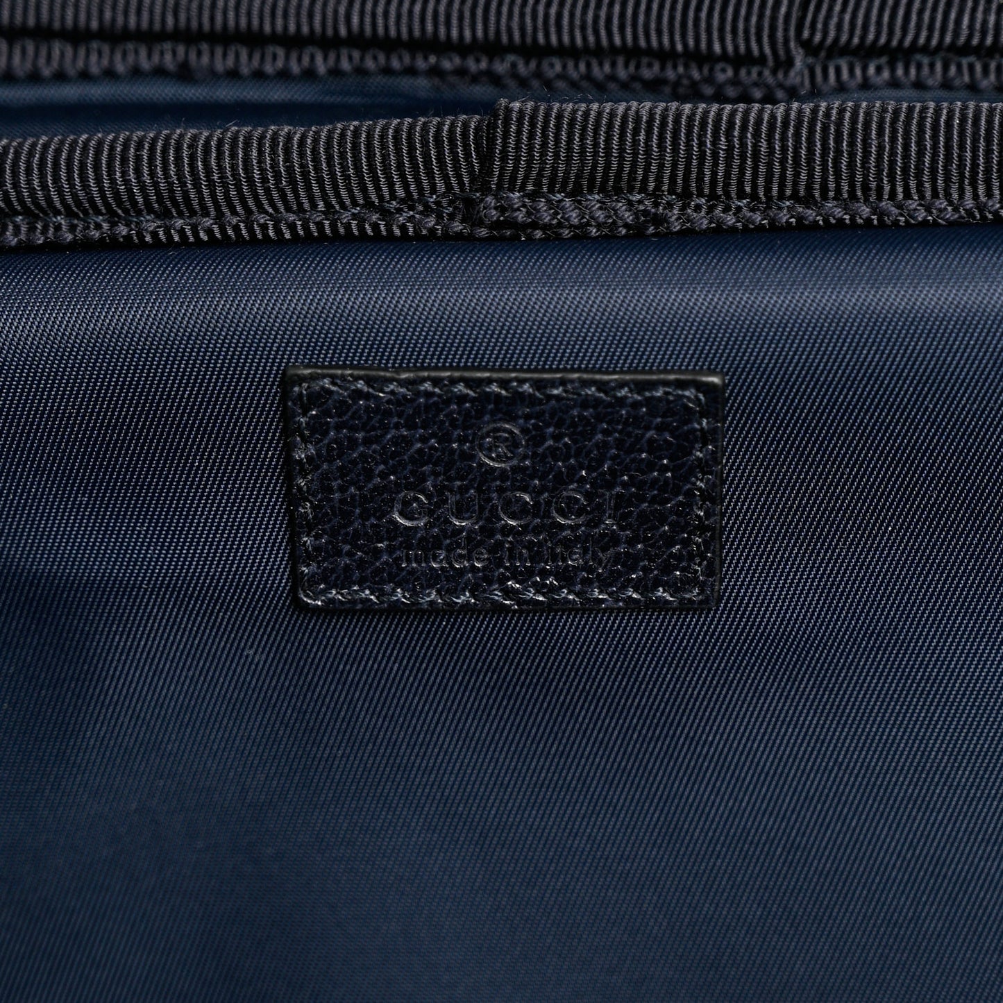 GG Supreme Monogram Web Medium Savoy Trolley Beige Blue
