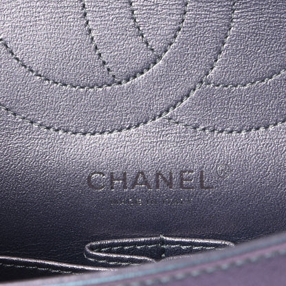Chanel Iridescent Lambskin Chevron Quilted 2.55 Reissue 225 Flap Light Purple 7 of 9
