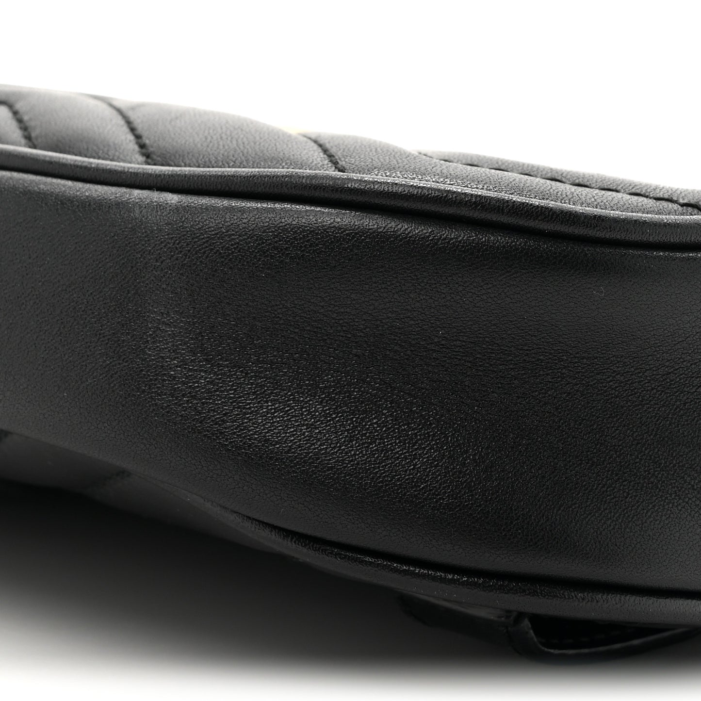 Calfskin Matelasse GG Marmont Belt Bag 65 Black