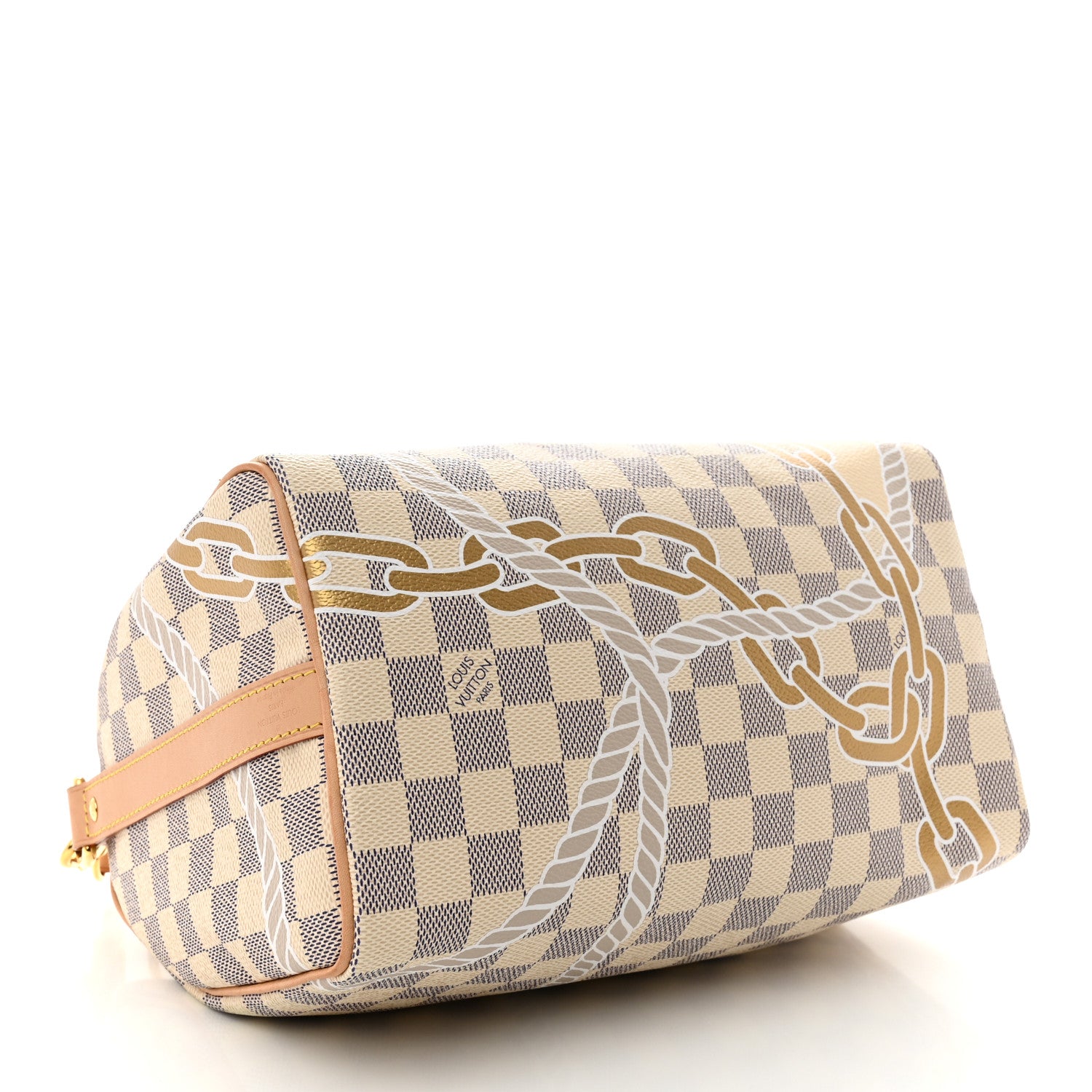 Louis Vuitton Damier Azur Nautical Speedy Bandouliere 25 4 of 14