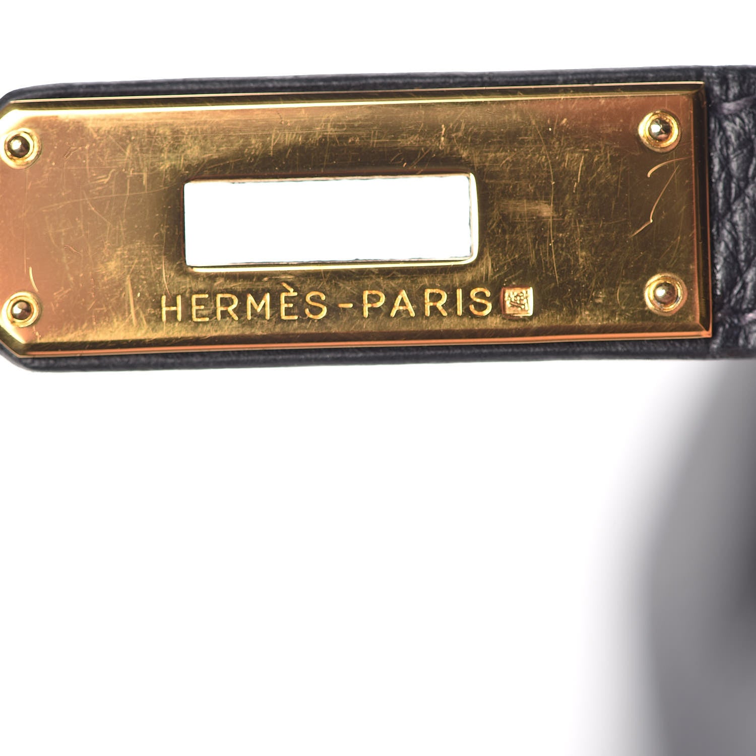 Hermes Taurillon Clemence Birkin 35 Bleu Indigo 19 of 36