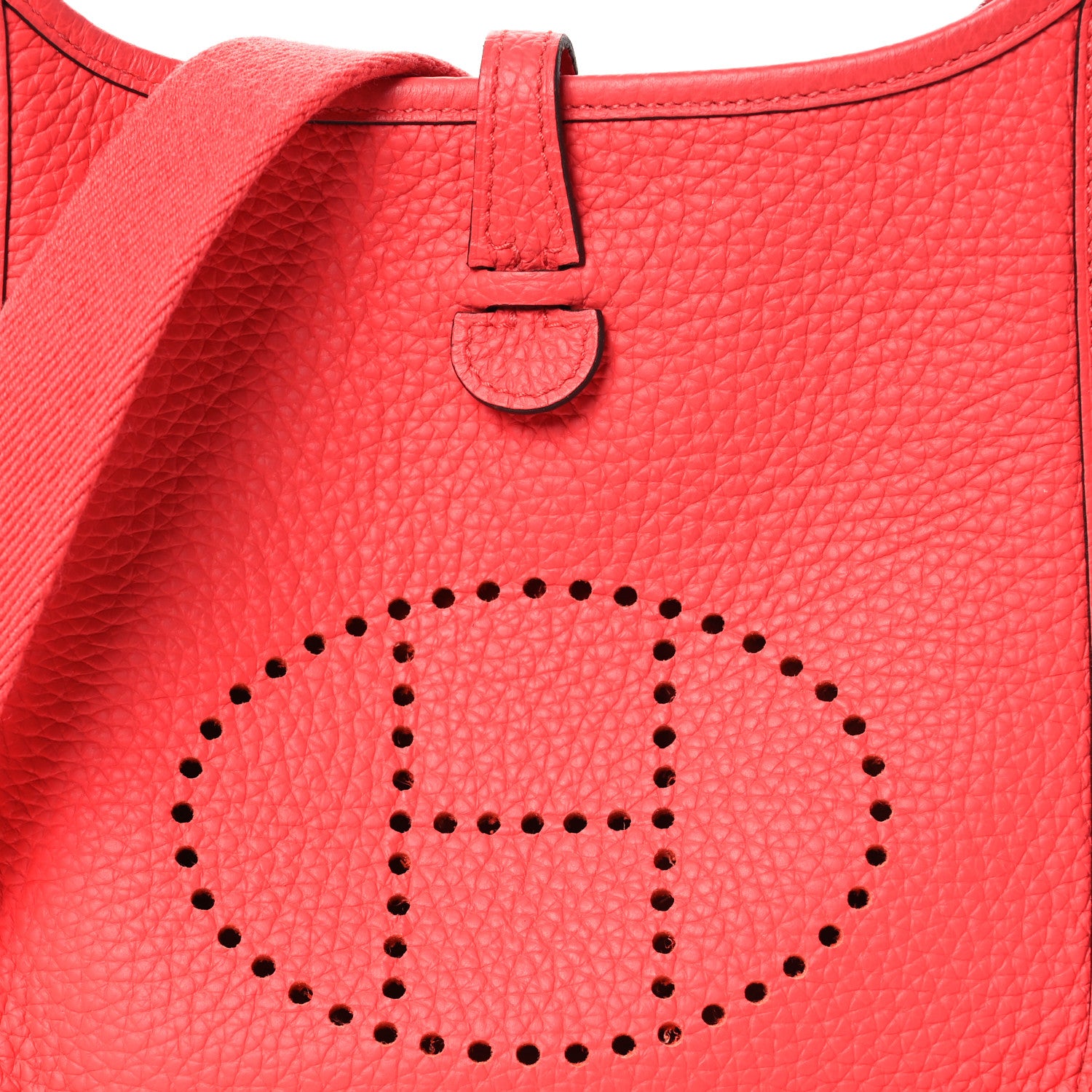 Hermes Taurillon Clemence Evelyne TPM Rose Jaipur 8 of 13