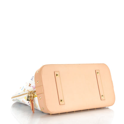 Louis Vuitton Monogram Multicolor Alma GM White 4 of 8