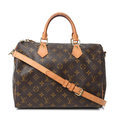 Louis Vuitton Monogram Speedy Bandouliere 30 1 of 13