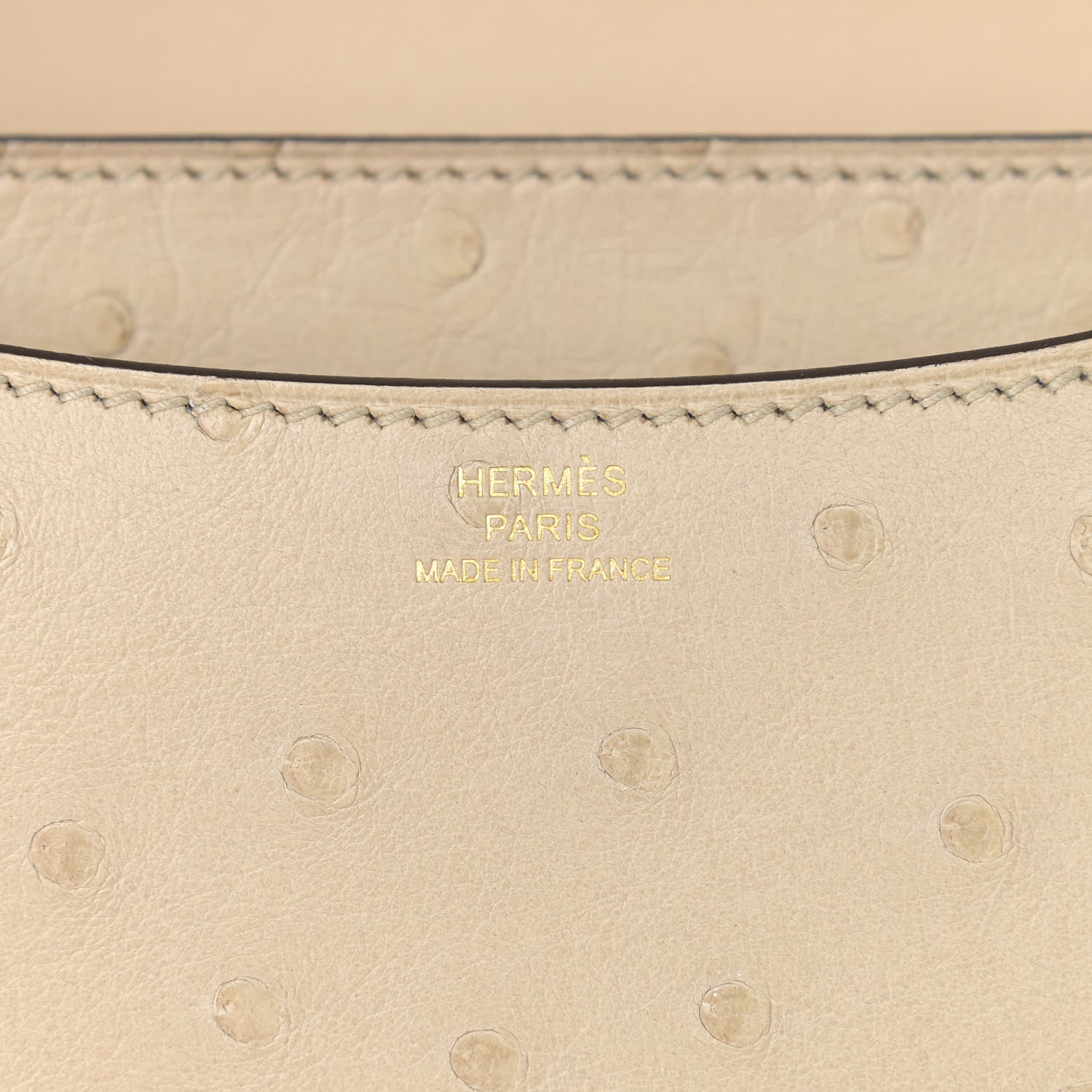 Hermes Ostrich Constance 18 Parchemin 6 of 12