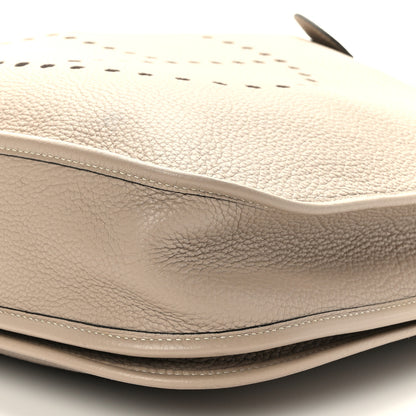 Hermes Taurillon Clemence Amazone Evelyne III TGM Gris Tourterelle 9 of 10