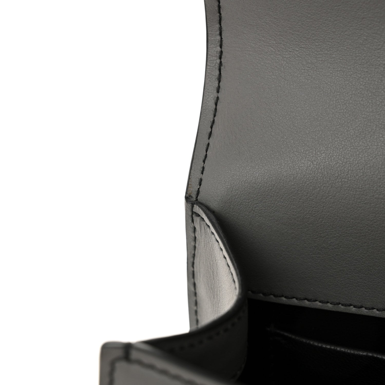 Prada City Calf Pionniere Saddle Bag Marmo Black 12 of 12