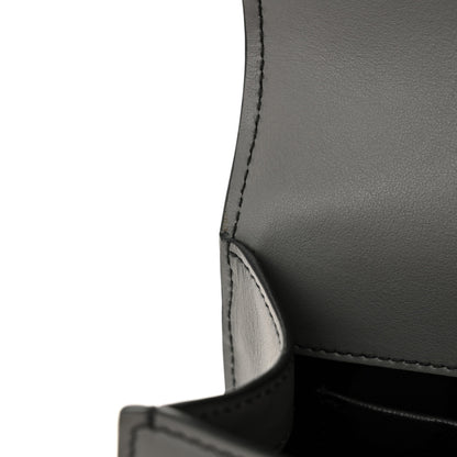 Prada City Calf Pionniere Saddle Bag Marmo Black 12 of 12