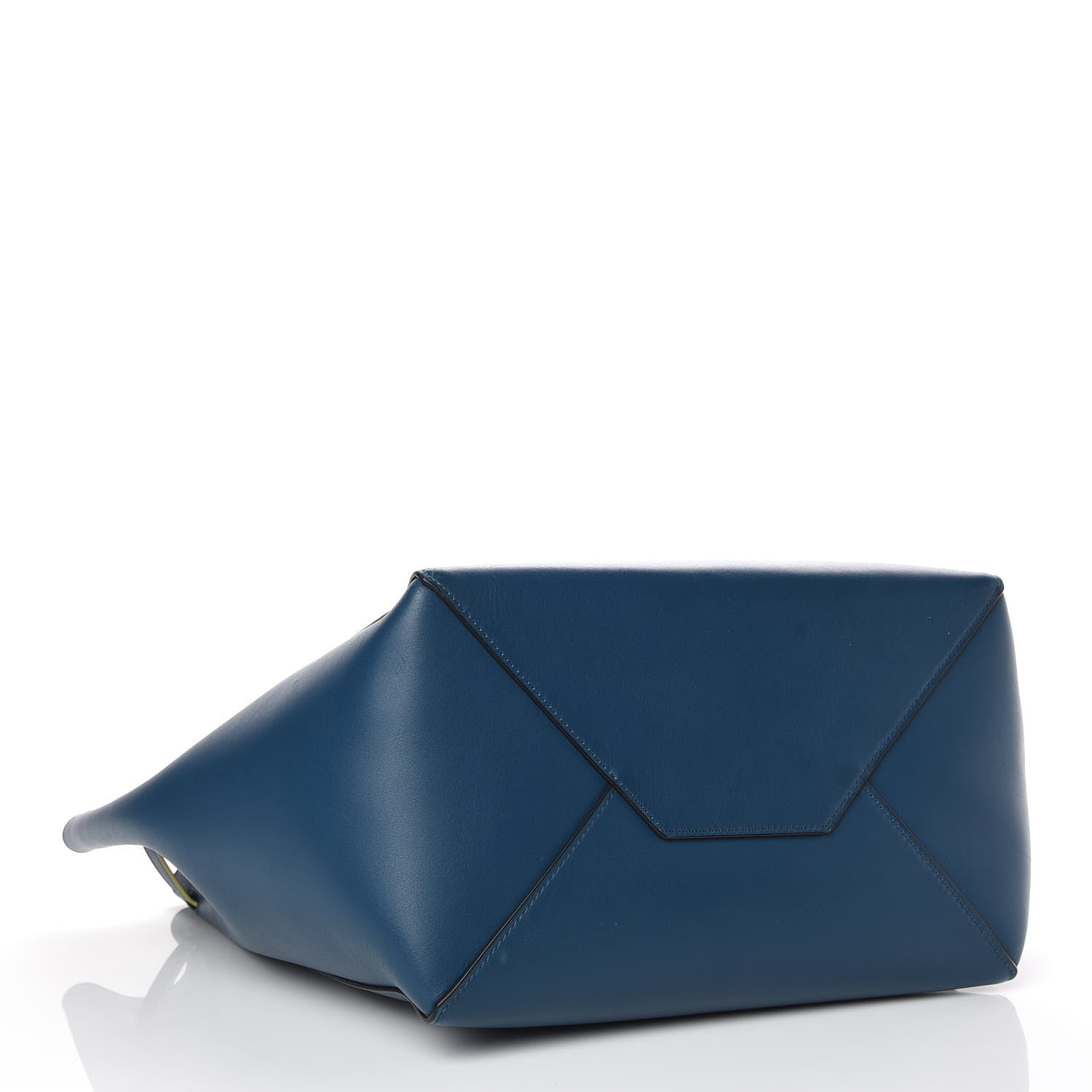 Celine Smooth Calfskin Small Tassel Cabas Phantom Deep Blue 4 of 20