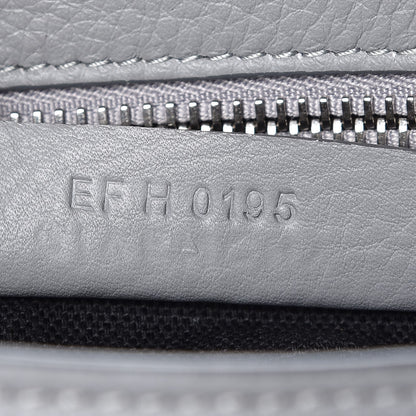 Givenchy Grained Calfskin Medium Pandora Pure Flap Bag Pearl Grey 8 of 9