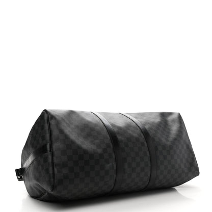 Louis Vuitton Damier Graphite Keepall Bandouliere 55 4 of 12